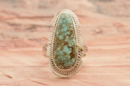 Genuine Number 8 Mine Turquoise Native American Ring